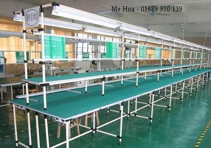 Bàn thao tác ống khớp BS, ống inox